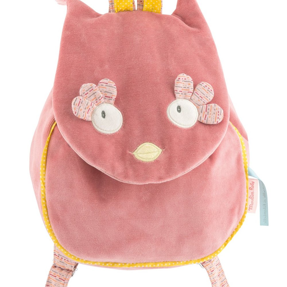 Owl Backpack By Moulin Roty
